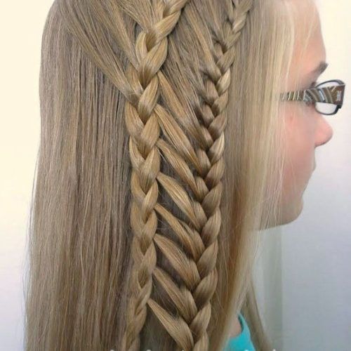 Double Floating Braid Hairstyles (Photo 6 of 20)