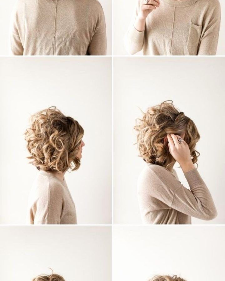 15 Best Collection of Easy Bridal Hairstyles for Short Hair