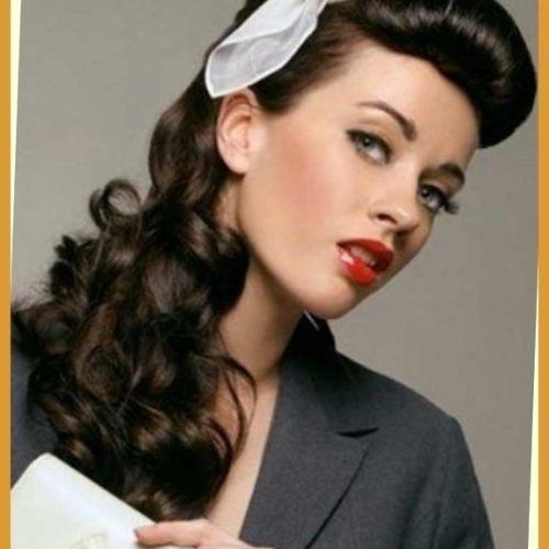 Fifties Long Hairstyles (Photo 6 of 20)