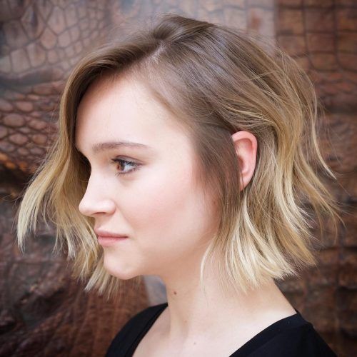 Fun Choppy Bob Hairstyles With A Deep Side Part (Photo 5 of 20)