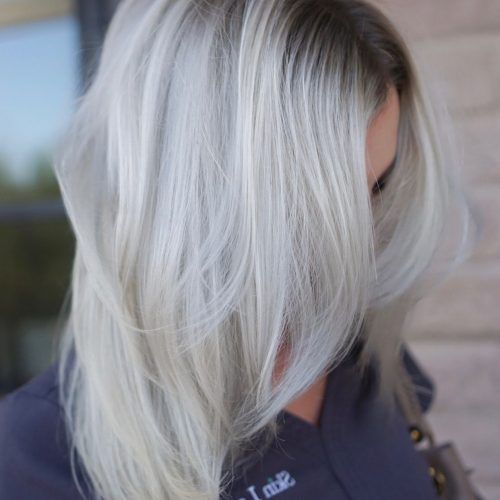 Grayscale Ombre Blonde Hairstyles (Photo 18 of 20)