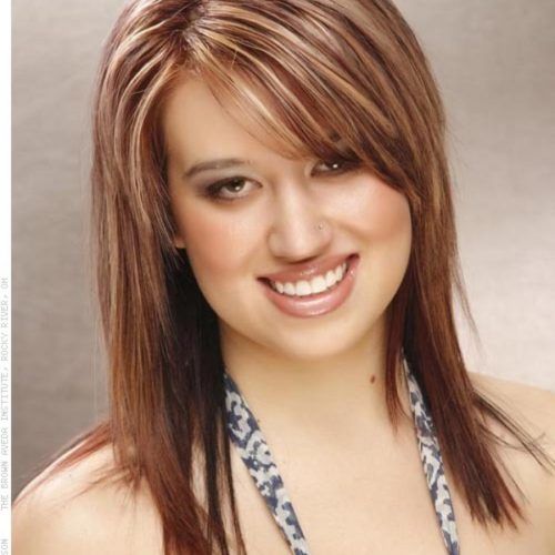 Medium Hairstyles For Square Faces With Bangs (Photo 20 of 20)