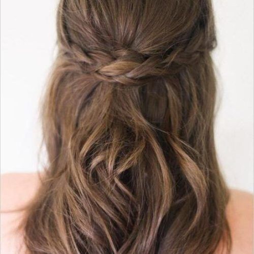 Half Up Long Hairstyles (Photo 10 of 20)