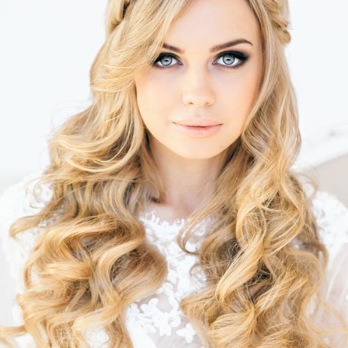Headband Braid Hairstyles With Long Waves (Photo 4 of 20)