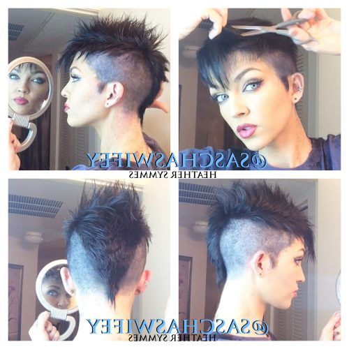 Heartbeat Babe Mohawk Hairstyles (Photo 9 of 20)