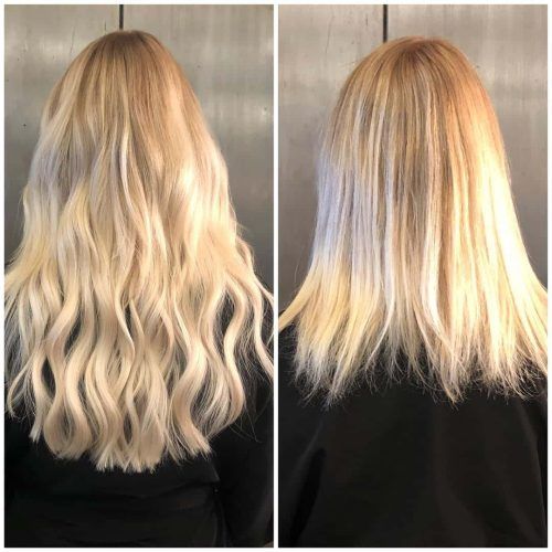 Icy Blonde Beach Waves Haircuts (Photo 9 of 20)
