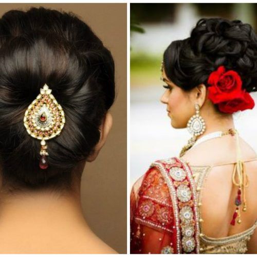 Indian Bun Wedding Hairstyles (Photo 8 of 15)