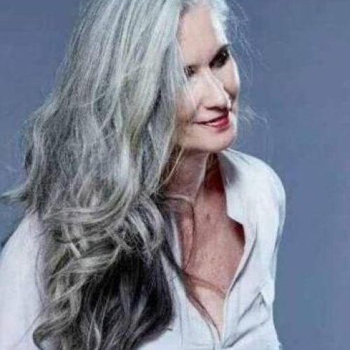 Long Hairstyles For Gray Hair (Photo 8 of 15)