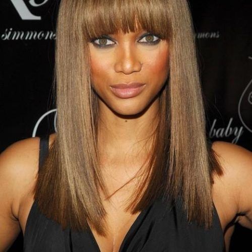 Long Hairstyles With Bangs For Black Women (Photo 10 of 15)