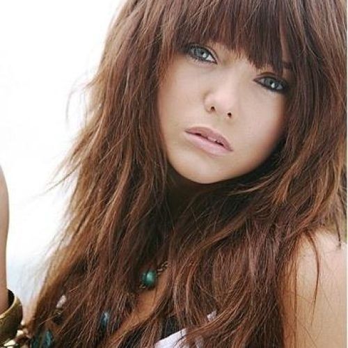 Long Hairstyles With Fringes (Photo 10 of 15)