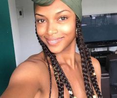 20 Collection of Loose Braided Hairstyles with Turban