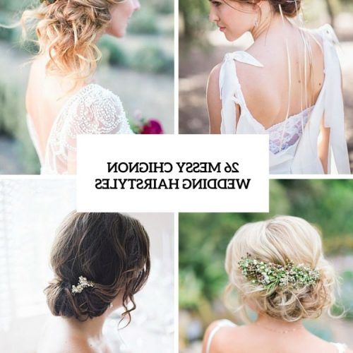 Messy Bridal Updo Bridal Hairstyles (Photo 11 of 20)
