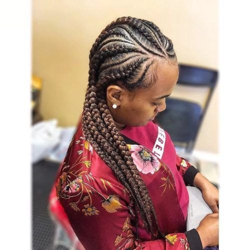 Red Cornrows Hairstyles (Photo 11 of 15)