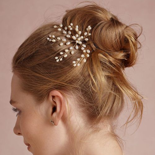 Pearls Bridal Hairstyles (Photo 5 of 20)