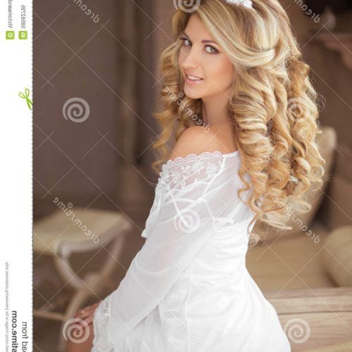 Pile Of Curls Hairstyles For Wedding (Photo 16 of 20)