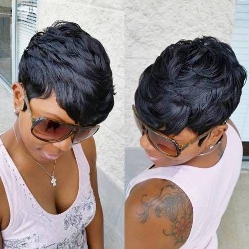 Pixie Haircuts With Weave (Photo 3 of 20)