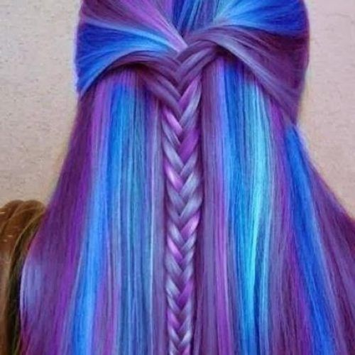 Purple Long Hairstyles (Photo 15 of 15)