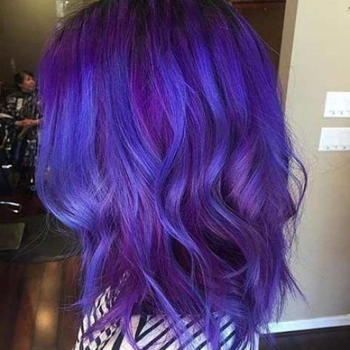Purple Long Hairstyles (Photo 14 of 15)