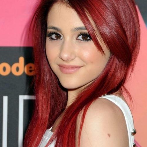 Red Long Hairstyles (Photo 17 of 20)