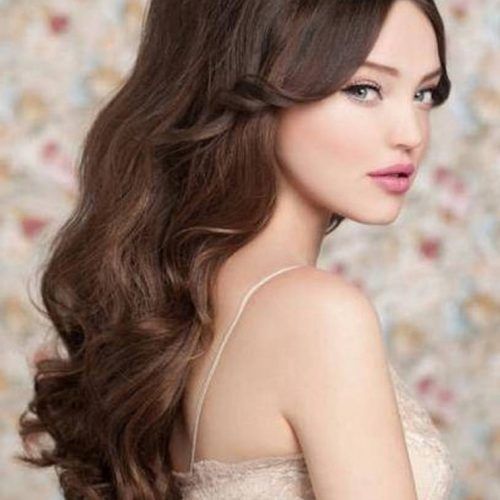 Retro Wedding Hairstyles For Long Hair (Photo 5 of 15)