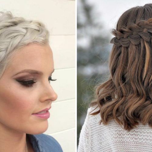 Short Wedding Hairstyles With A Swanky Headband (Photo 14 of 20)