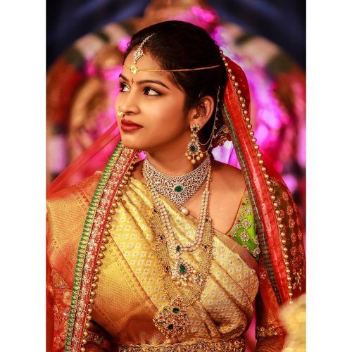 South Indian Tamil Bridal Wedding Hairstyles (Photo 9 of 15)