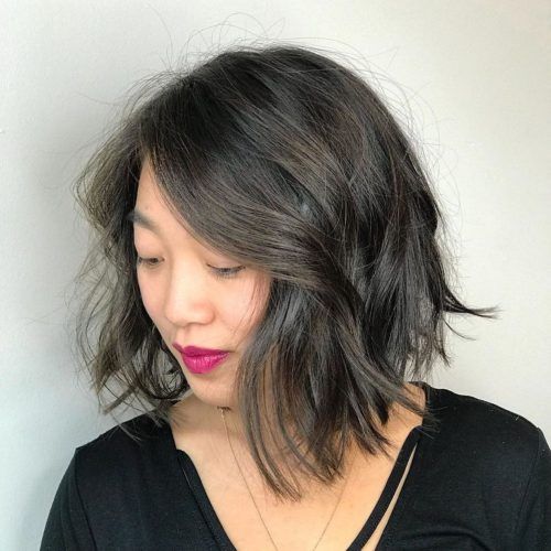 Stacked Bob Hairstyles With Fringe And Light Waves (Photo 11 of 20)