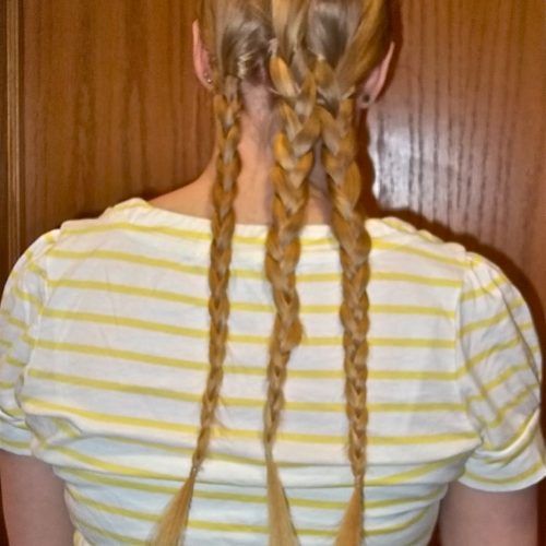 Three Strand Pigtails Braided Hairstyles (Photo 20 of 20)