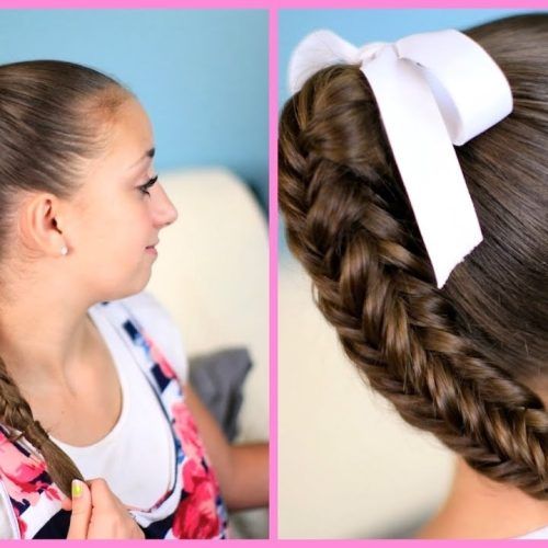 Trendy Two-Tone Braided Ponytails (Photo 14 of 20)