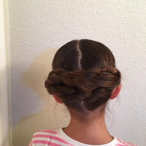 Triple Under Braid Hairstyles With A Bun (Photo 10 of 20)
