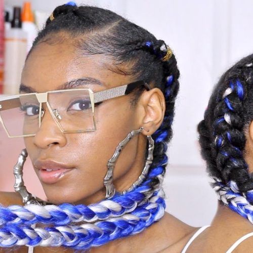 Two Cornrows Hairstyles (Photo 15 of 15)