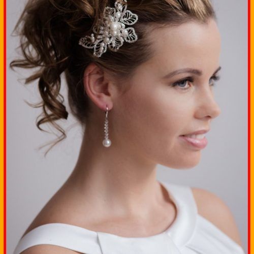 Wedding Hairstyles For Medium Length Hair With Tiara (Photo 14 of 15)