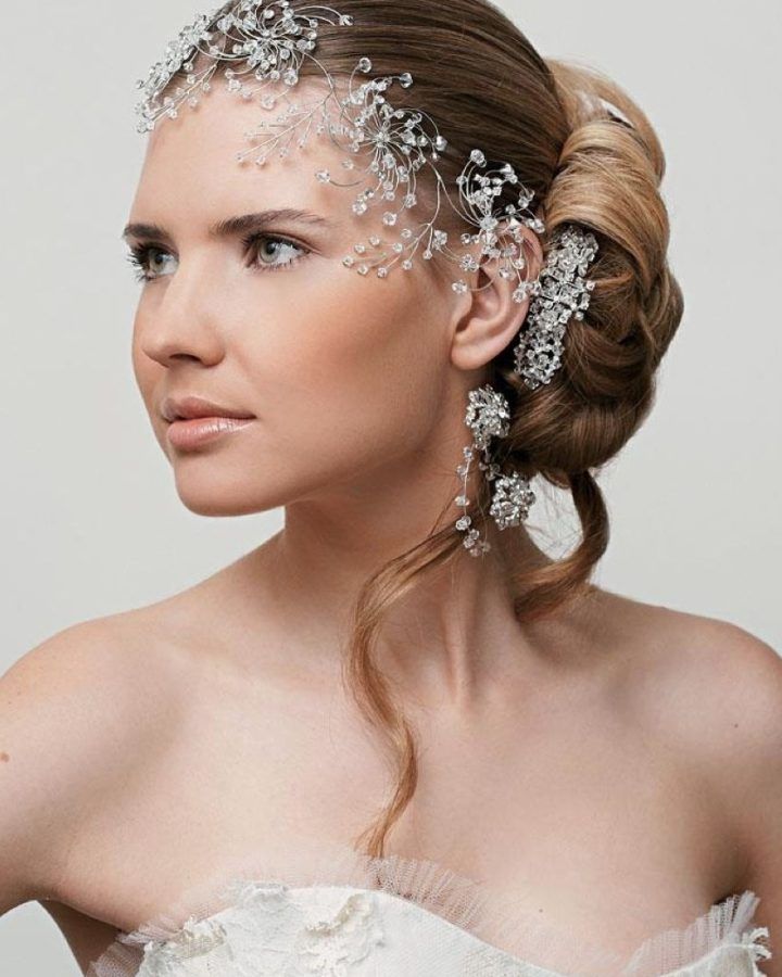 15 Collection of Wedding Hairstyles with Jewels