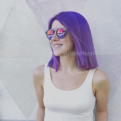 Lavender Haircuts With Side Part (Photo 19 of 20)