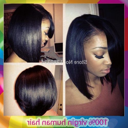 Layered Medium Haircuts For Black Women (Photo 12 of 20)