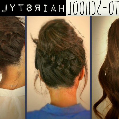 Easy Casual Braided Updo Hairstyles (Photo 9 of 15)