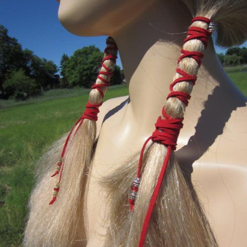 Braided Hairstyles With Beads And Wraps (Photo 13 of 20)
