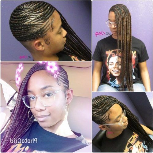 Braided Hairstyles Cover Forehead (Photo 3 of 15)