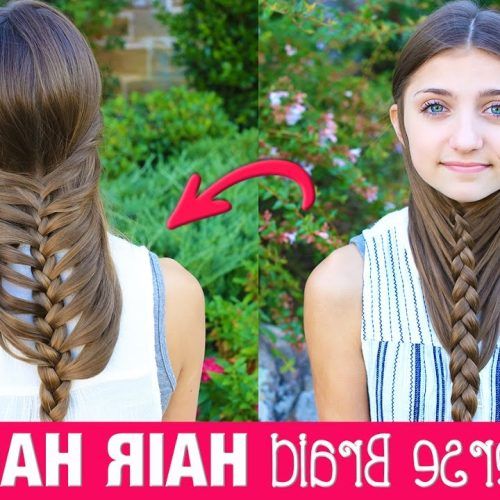 Forward Braided Hairstyles With Hair Wrap (Photo 7 of 20)