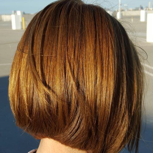 Short Hairstyles With Delicious Brown Coloring (Photo 7 of 20)