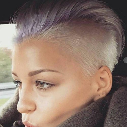 Platinum Mohawk Hairstyles With Geometric Designs (Photo 8 of 20)
