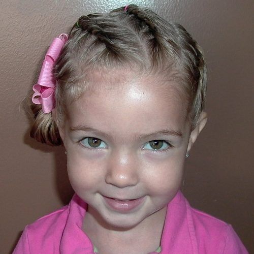 Little Girl Updos For Short Hair (Photo 5 of 15)