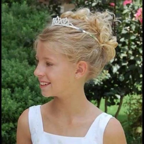 Wedding Hairstyles For Young Bridesmaids (Photo 14 of 15)