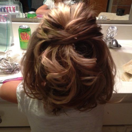 Updo Hairstyles For Little Girl With Short Hair (Photo 10 of 15)