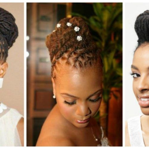 Loc Updo Hairstyles (Photo 4 of 15)
