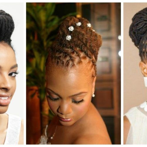 Updo Hairstyles For Long Locs (Photo 1 of 15)