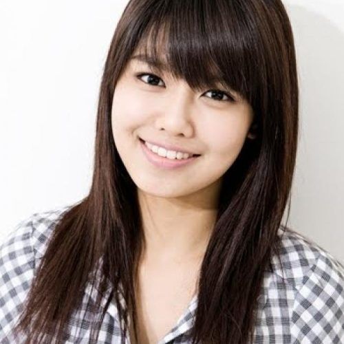Asian Hairstyles With Side Bangs (Photo 7 of 20)