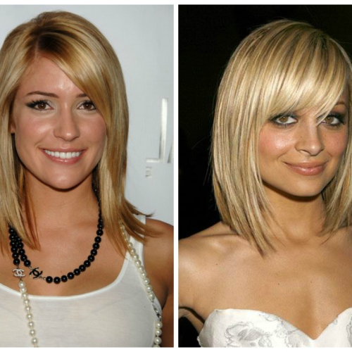 Blonde Lob Hairstyles With Sweeping Bangs (Photo 9 of 20)