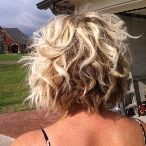 Short Curly Inverted Bob Hairstyles (Photo 12 of 15)