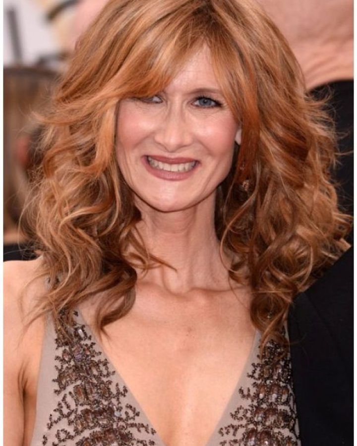 15 Collection of Curly Bangs Hairstyle for Women Over 50